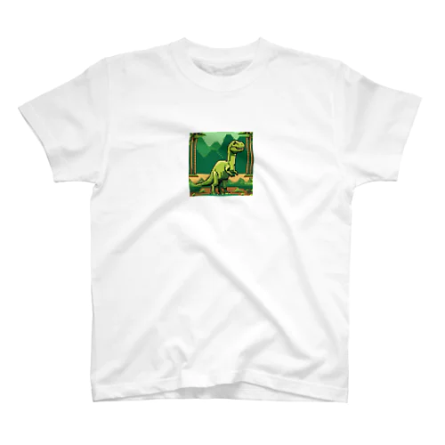 ドット絵コンプソグナトゥス スタンダードTシャツ