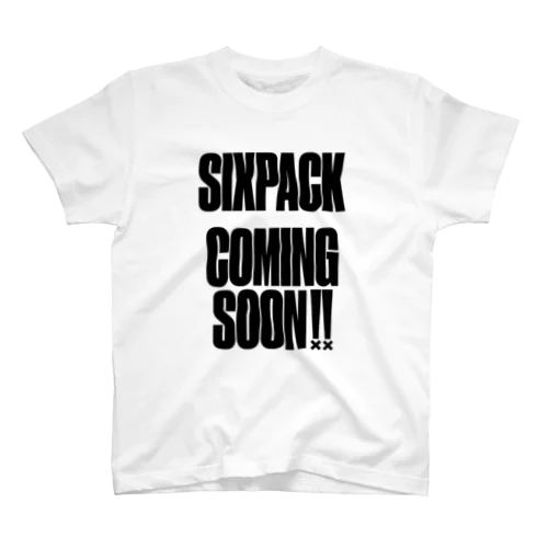 SIXPACK COMINGSOON シックスパック カミングスーン 筋トレ Regular Fit T-Shirt