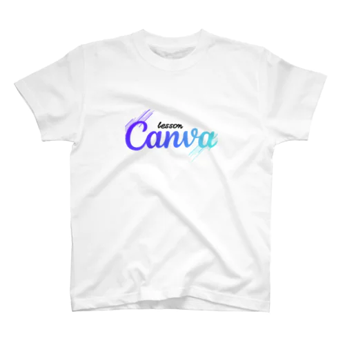 lesson　Canva Regular Fit T-Shirt