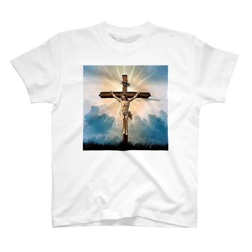 キリスト教イラストグッズ Regular Fit T-Shirt