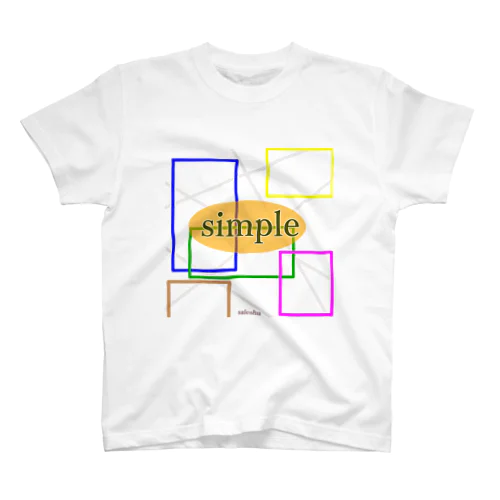 simple スタンダードTシャツ