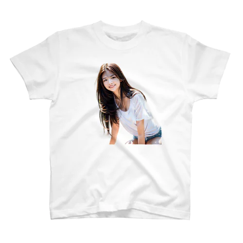 美女Tシャツ Regular Fit T-Shirt