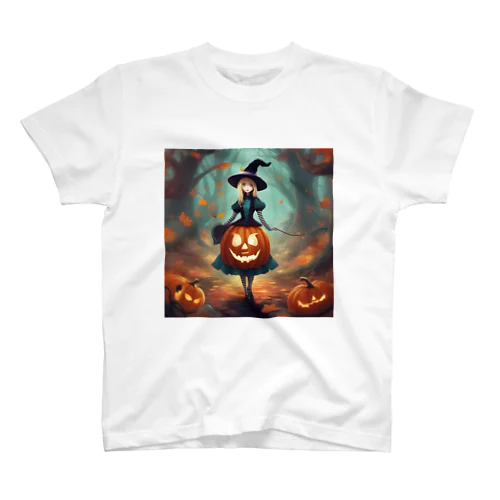 魔女とジャック・オ・ランタン Regular Fit T-Shirt