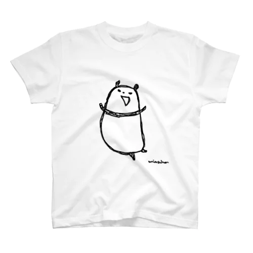 ガオー！パンダくん！ 天に昇るきもちばーじょん スタンダードTシャツ