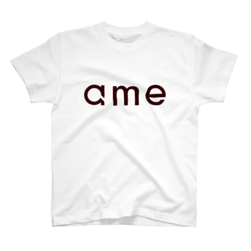 ameCafe ロゴオリジナル 白Tシャツ スタンダードTシャツ