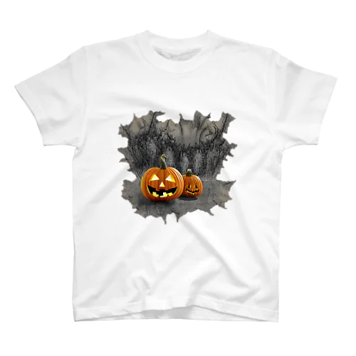 ハロウィンカボチャ スタンダードTシャツ