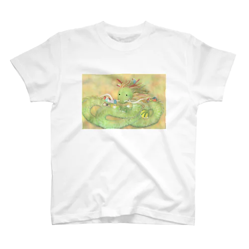 『小鳥たちと龍』 スタンダードTシャツ