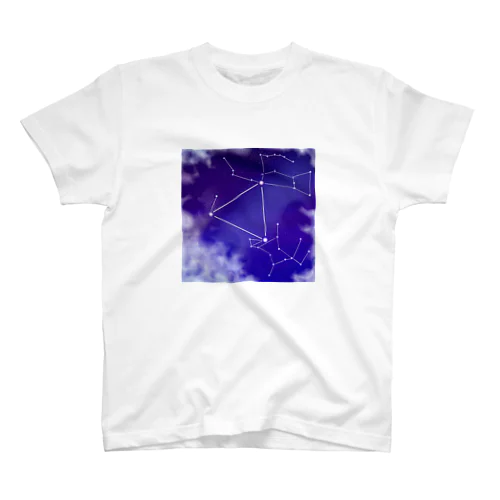 雲の切れ間から覗く星　冬 スタンダードTシャツ