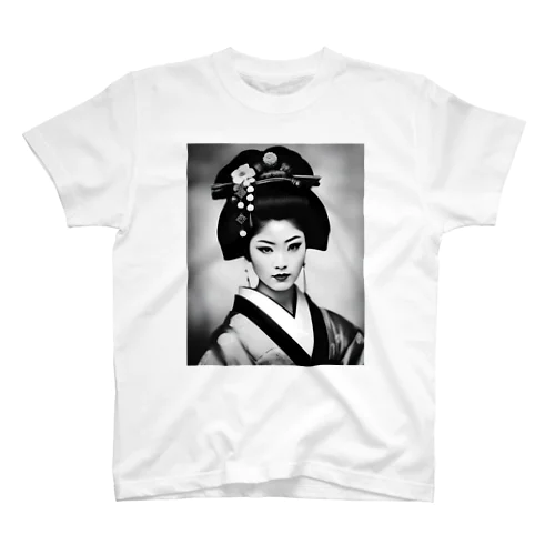 Japanese Courtesan Bloom Tee ”Geisha” スタンダードTシャツ