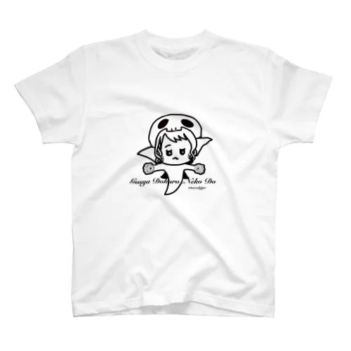 猫人×餓者髑髏 スタンダードTシャツ