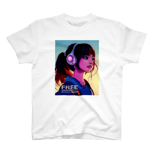 青春時代に思いを馳せる　藪崎 茜 (24) -Akane Yabusaki- スタンダードTシャツ