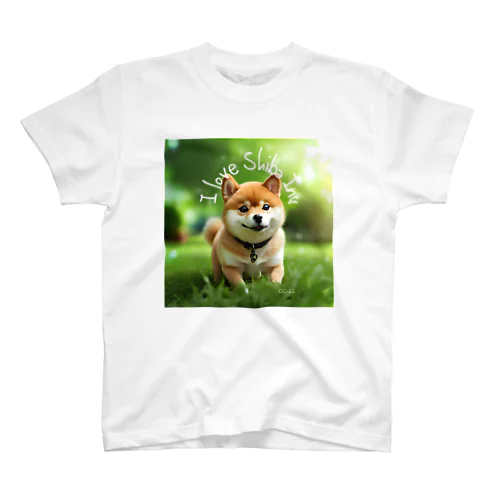 【柴犬】フォトリアル Regular Fit T-Shirt