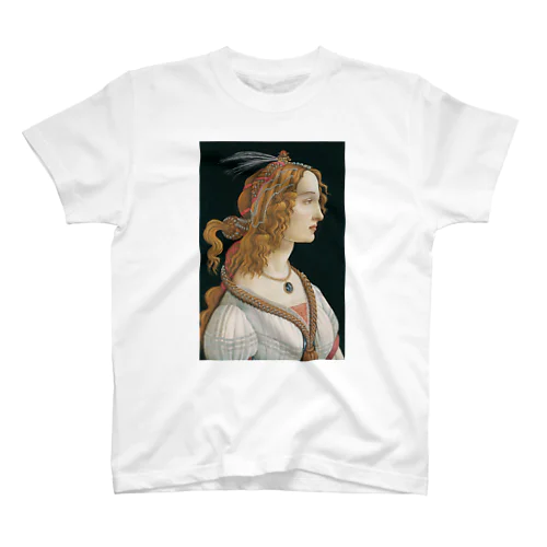 若い女性の肖像 / Portrait of a Young Woman Regular Fit T-Shirt