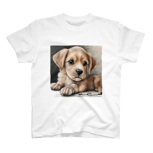 癒しの子犬 Regular Fit T-Shirt