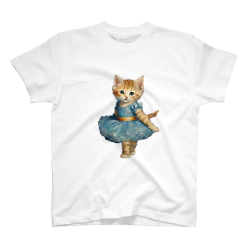 バレリーナの子猫 スタンダードTシャツ