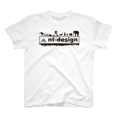 『nt-design』ロゴ Regular Fit T-Shirt