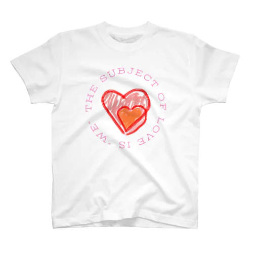 “we” スタンダードTシャツ