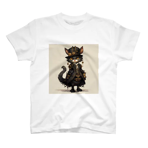 スチームパンクな猫 Regular Fit T-Shirt