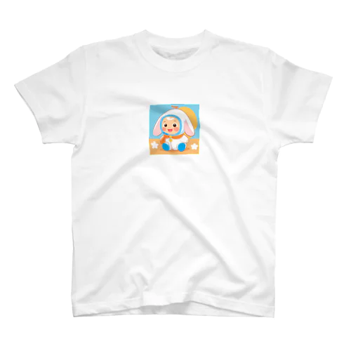 Blue star Bunny Regular Fit T-Shirt