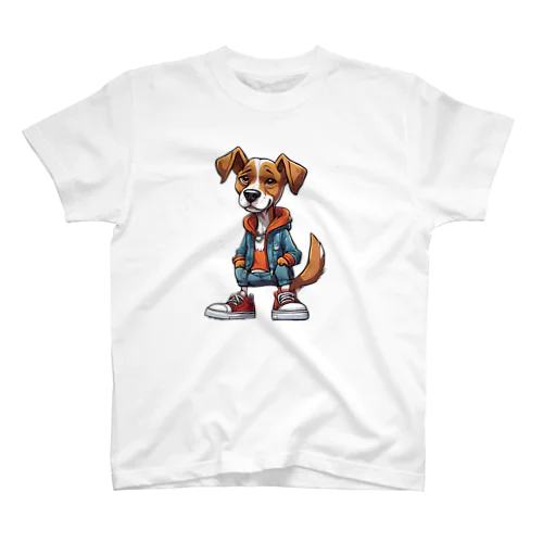 おしゃれな犬 スタンダードTシャツ