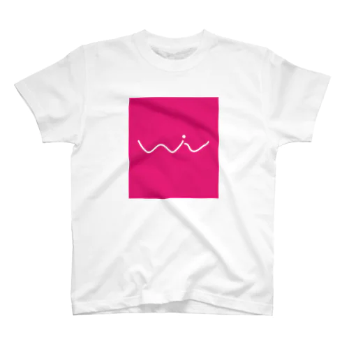 win logo pink  スタンダードTシャツ