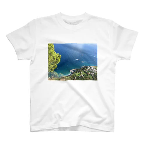 イタリア　カプリ島の海 スタンダードTシャツ