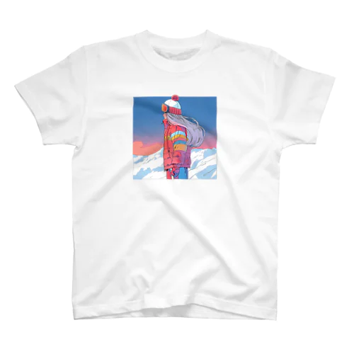 雪 スタンダードTシャツ