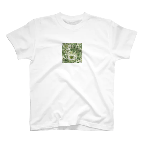 グリーンティーのアート　green tea art スタンダードTシャツ