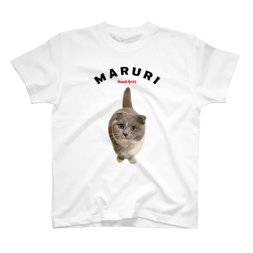 MARURI good gray スタンダードTシャツ