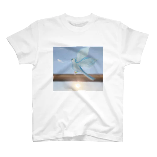 空のメッセージ Regular Fit T-Shirt