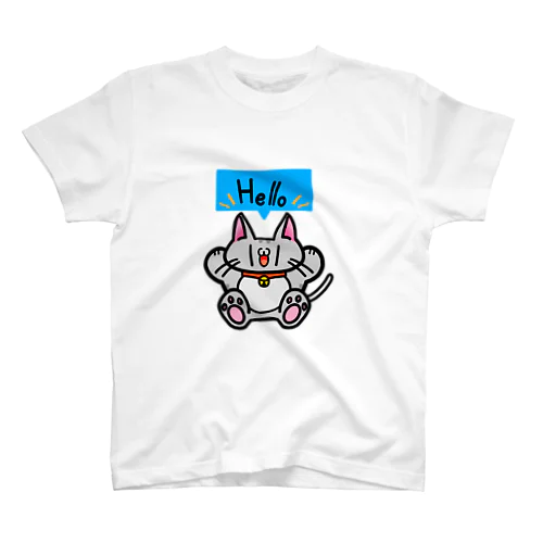 Hello！猫ちゃん Regular Fit T-Shirt