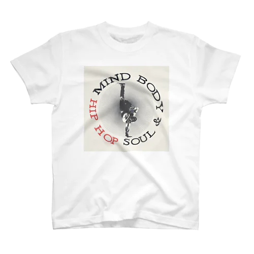 HIPHOP MIND BODY & SOUL スタンダードTシャツ