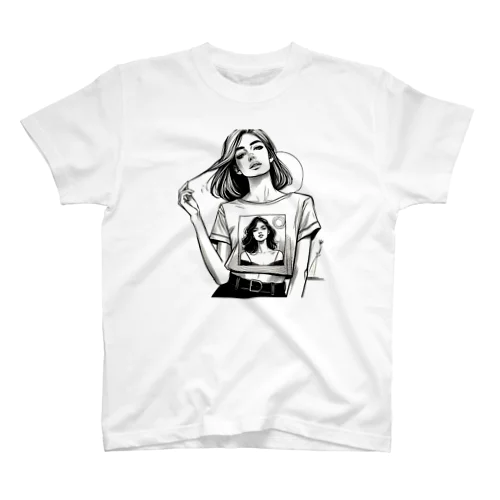 sexy girl2 スタンダードTシャツ