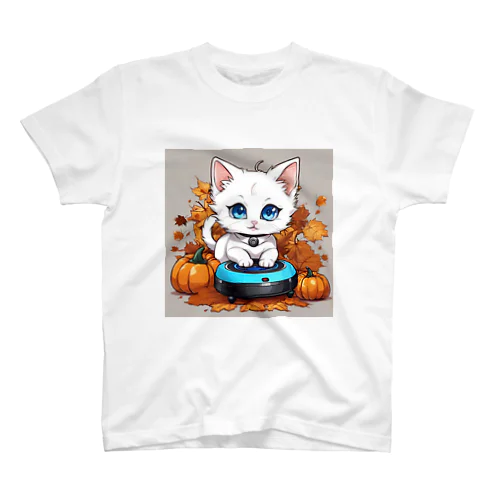 ハロウィンと白猫10 スタンダードTシャツ