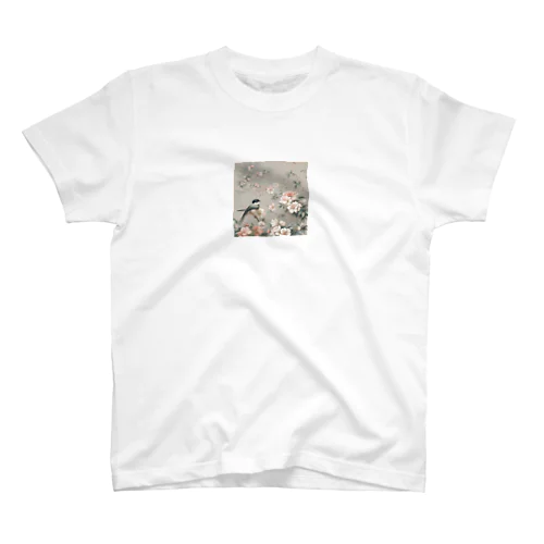 花鳥 Regular Fit T-Shirt