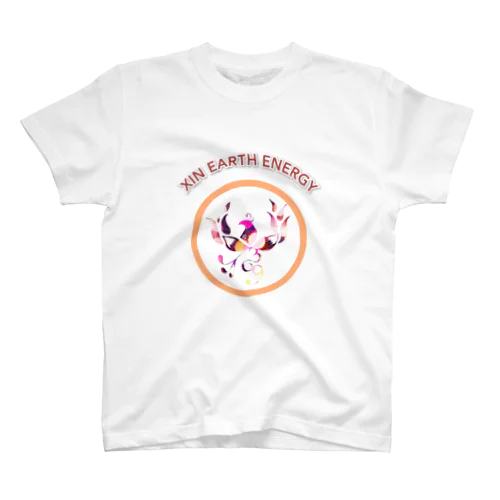 XIN地球369鳳凰(淡オレンジ系) スタンダードTシャツ