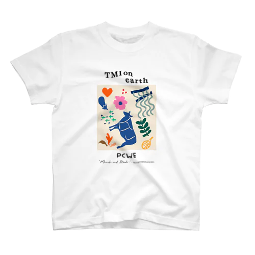 ロゴ入り牛脂ナスそば〈PCWE23W〉 Regular Fit T-Shirt