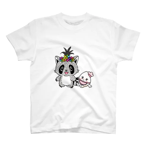 南国パンダ！&米粒ちゃん スタンダードTシャツ