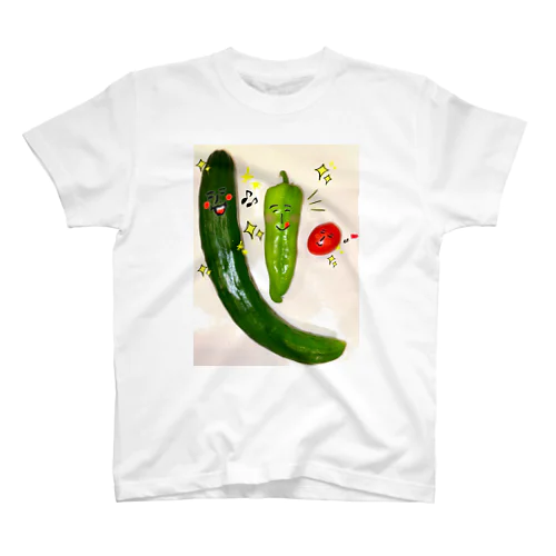 夏野菜Tシャツ 티셔츠