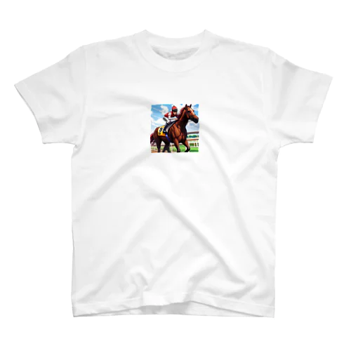 競馬(horse racing) Regular Fit T-Shirt