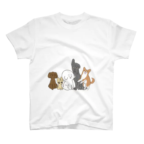 犬の日ワンコ大集合！ スタンダードTシャツ