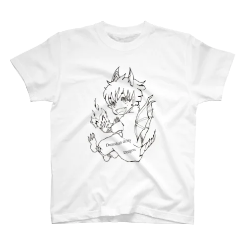 龍神くん（文字入り） スタンダードTシャツ