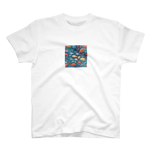 海洋生物 Regular Fit T-Shirt