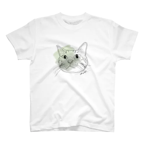 ゆる絵保護猫しじみ Regular Fit T-Shirt