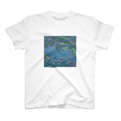 モネ「睡蓮①」　クロード・モネの絵画【名画】睡蓮シリーズ Regular Fit T-Shirt