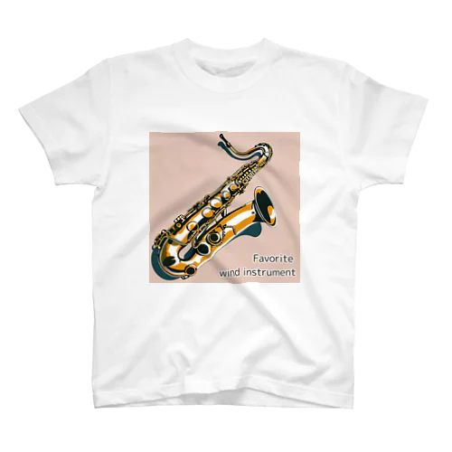 Favorite  wind instrument ～Tenor Sax～ スタンダードTシャツ