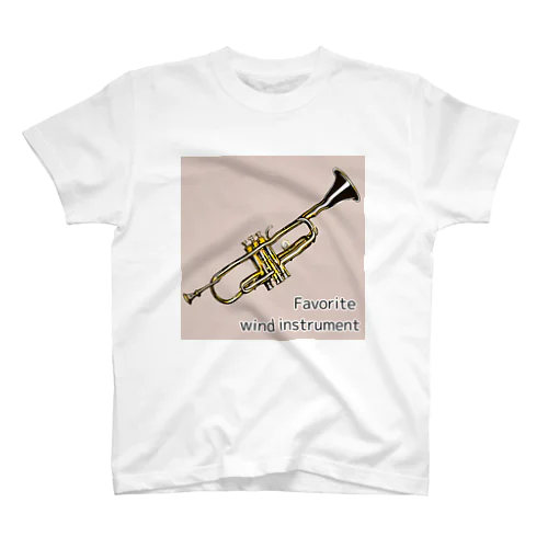Favorite wind instrument ～Trumpet～ Regular Fit T-Shirt