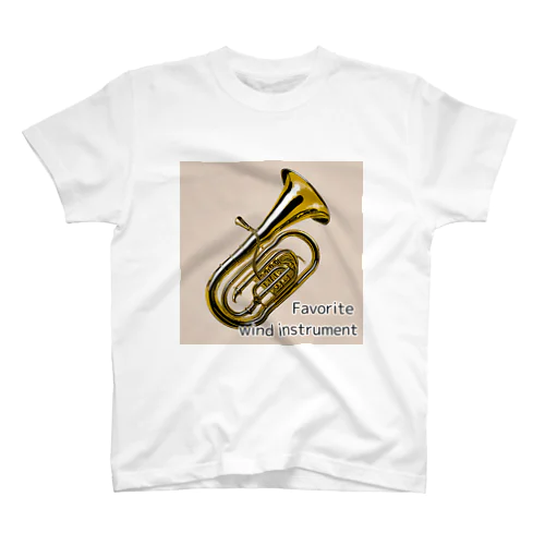 Favorite wind instrument ～Tuba～ スタンダードTシャツ