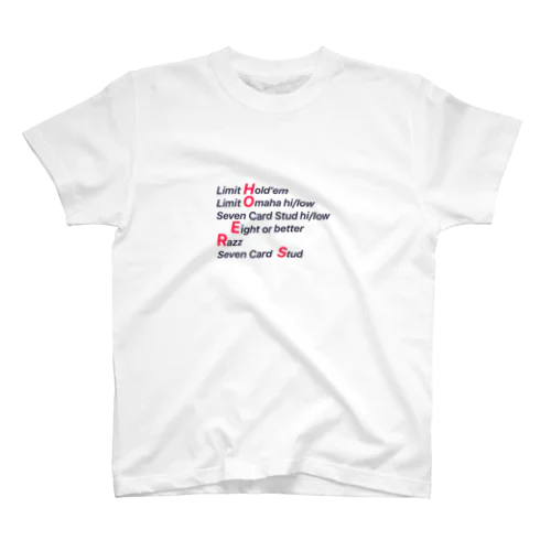 HOERS(ホースではない) グッズ Regular Fit T-Shirt