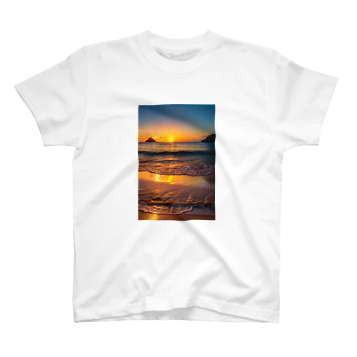 ポリネシアンの夕陽1 スタンダードTシャツ